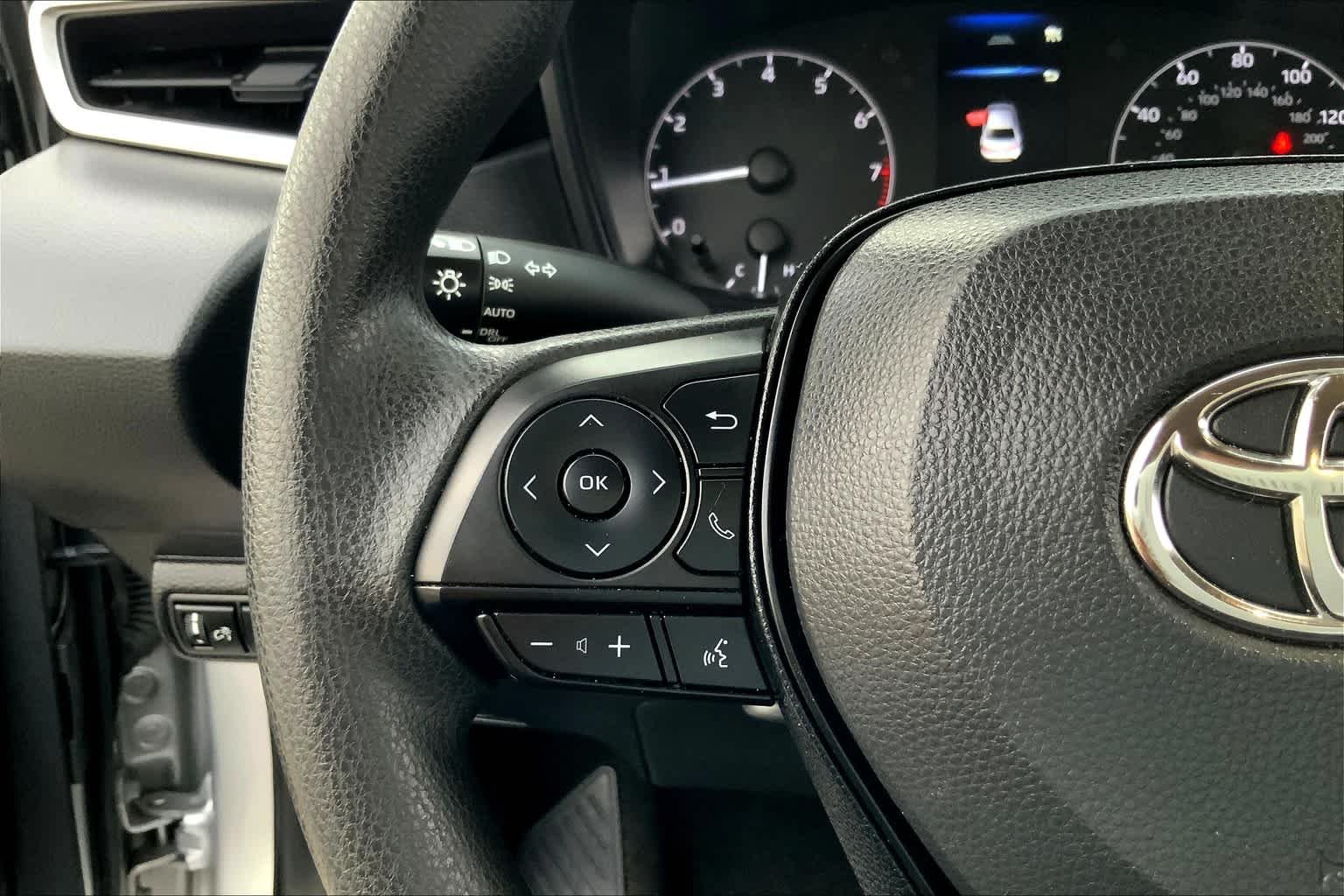 Used 2023 Classic Silver Metallic Toyota LE image 23