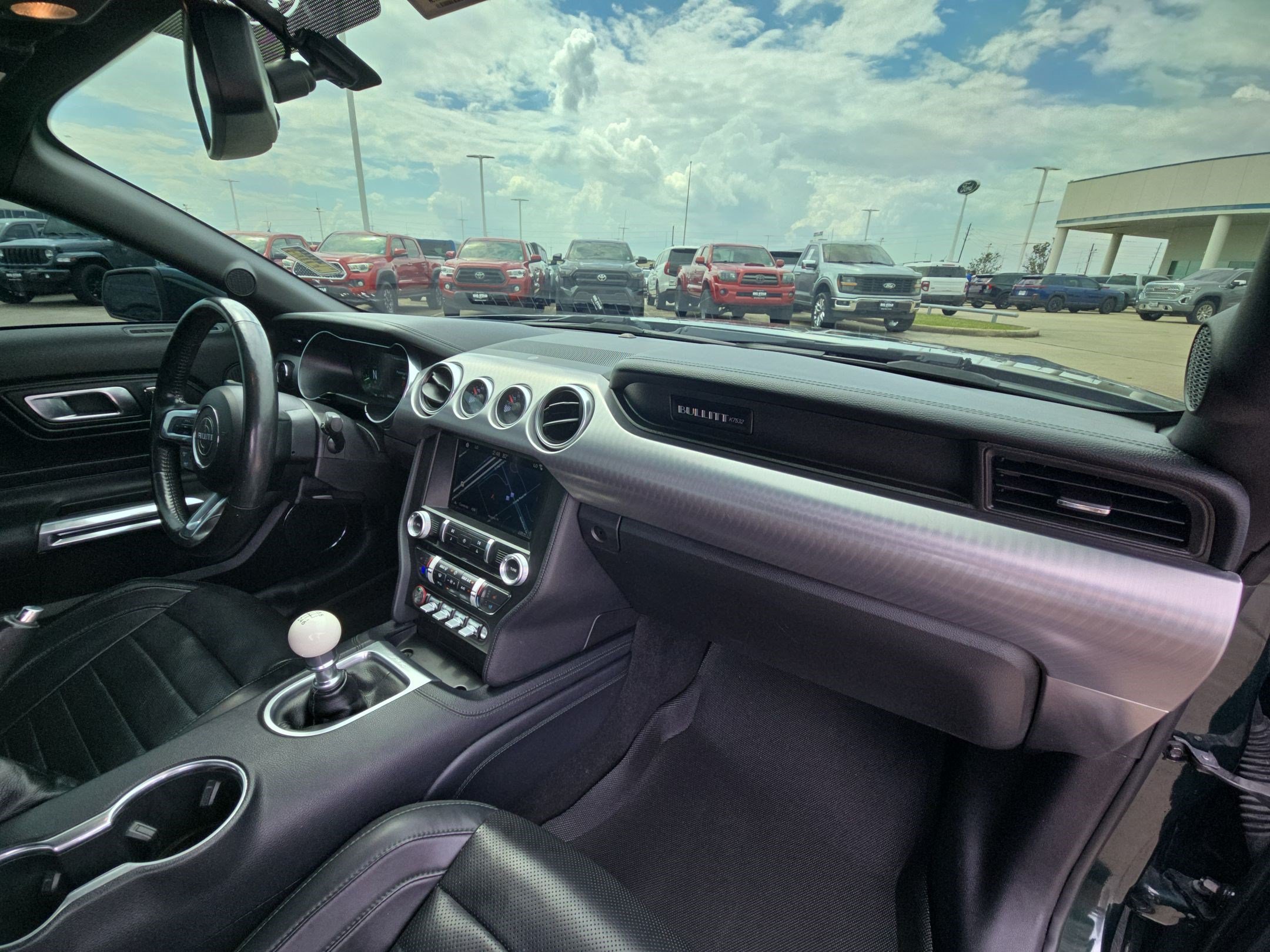 Used 2019 Dark Highland Green Metallic Ford Bullitt image 27