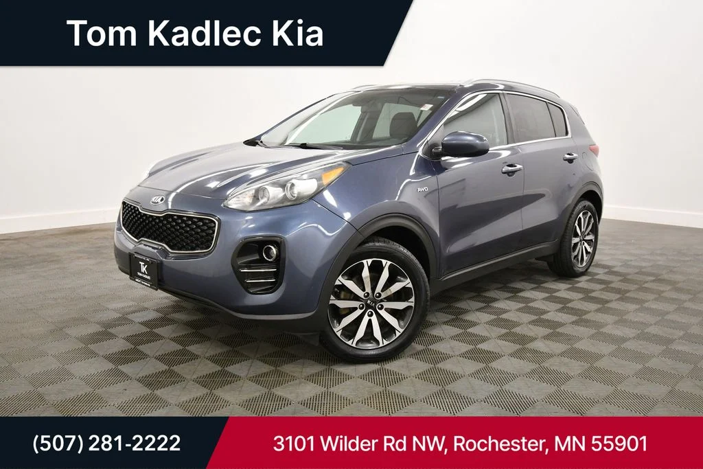 Used 2017 Blue Kia EX image 1