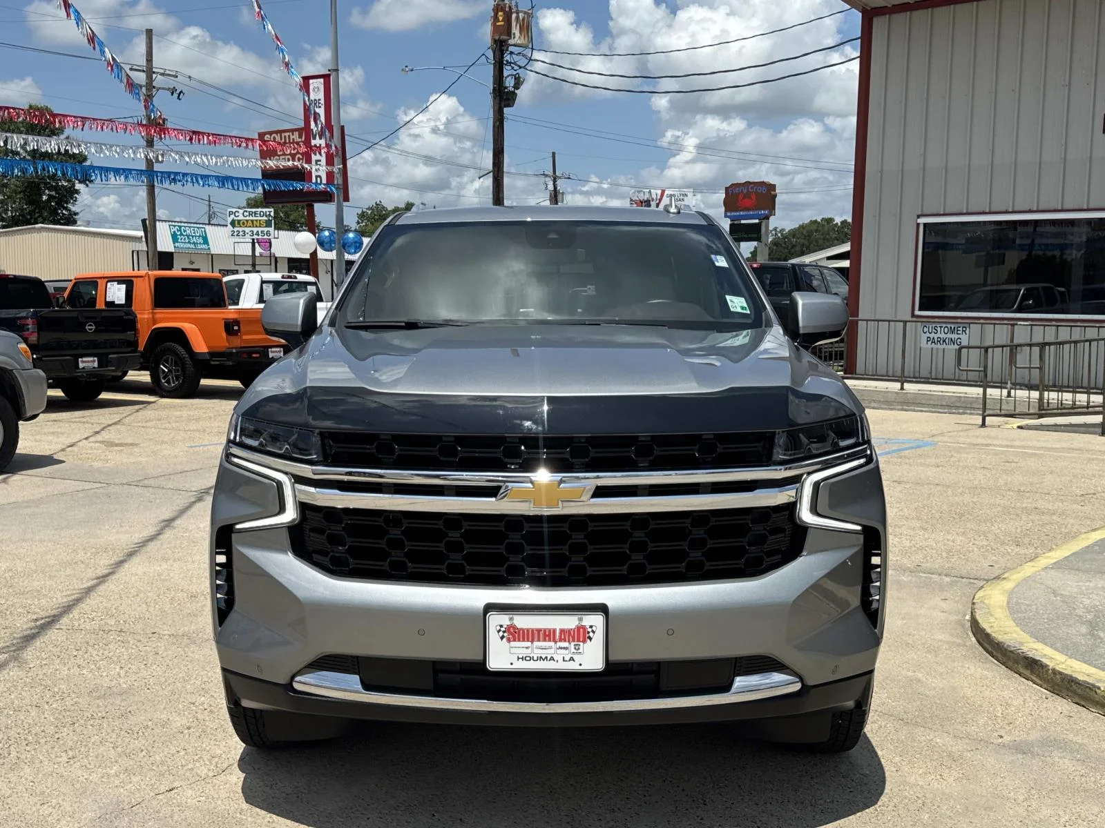 Used 2024 Sterling Gray Metallic Chevrolet LS image 2
