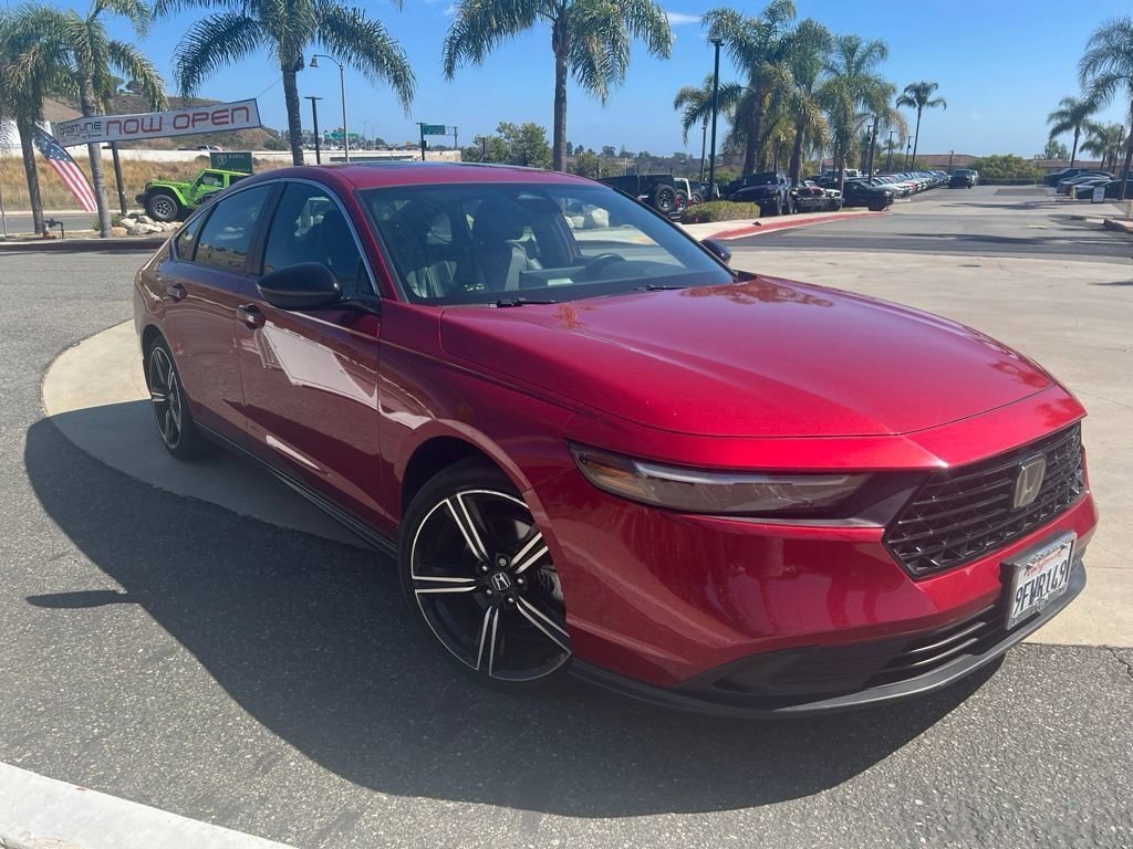 Certified Used 2023 Radiant Red Honda Sport image 7