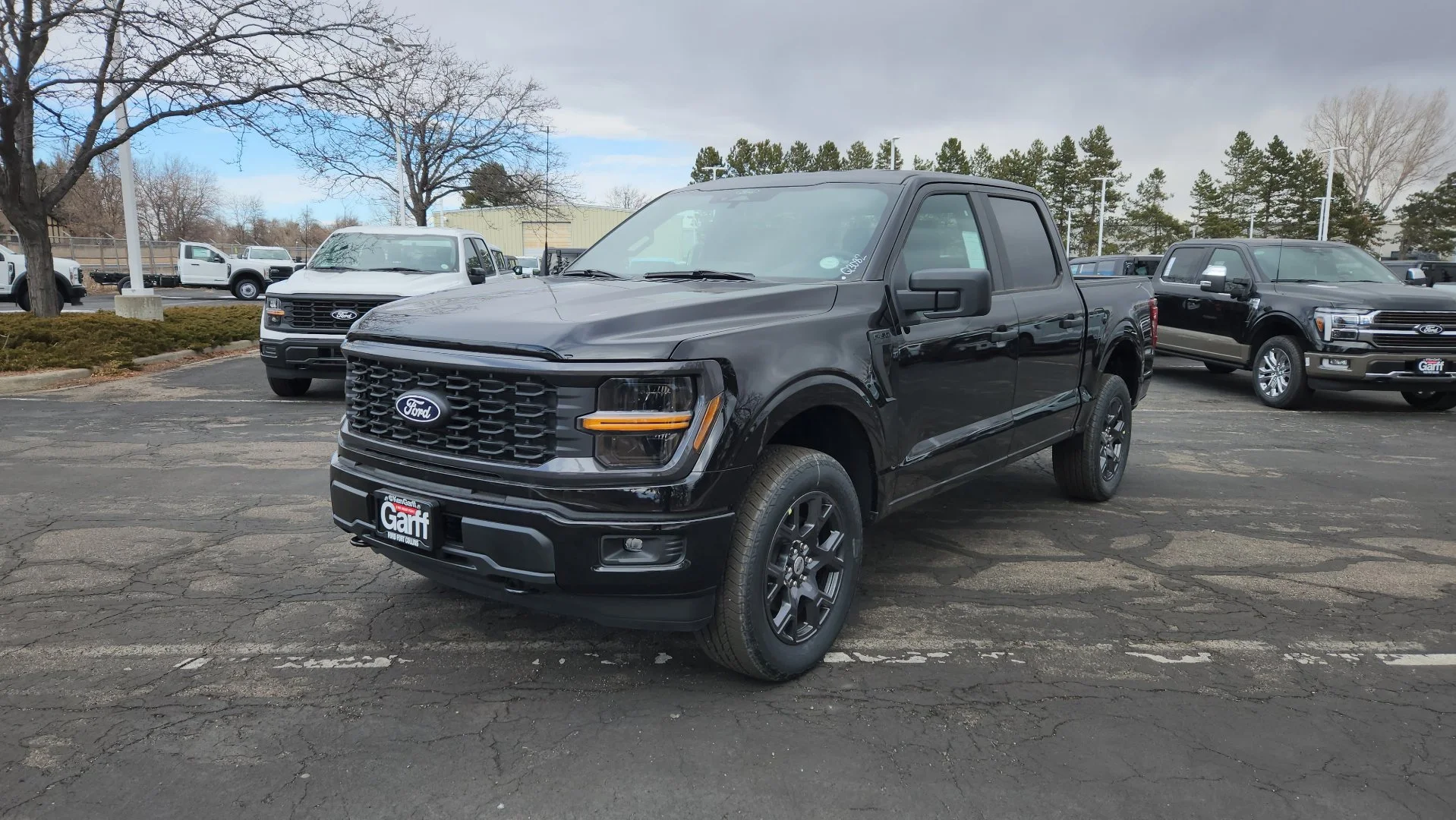 New 2026 Agate Black Metallic Ford STX image 2
