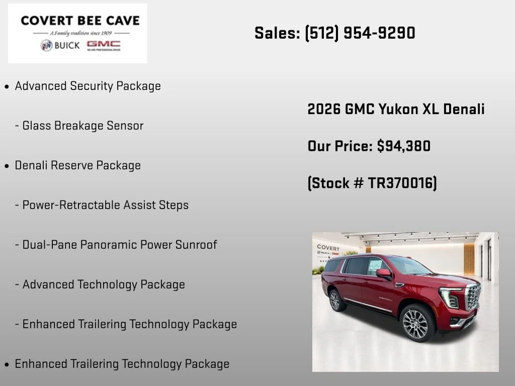 New 2026 Volcanic Red Tintcoat GMC Denali image 31
