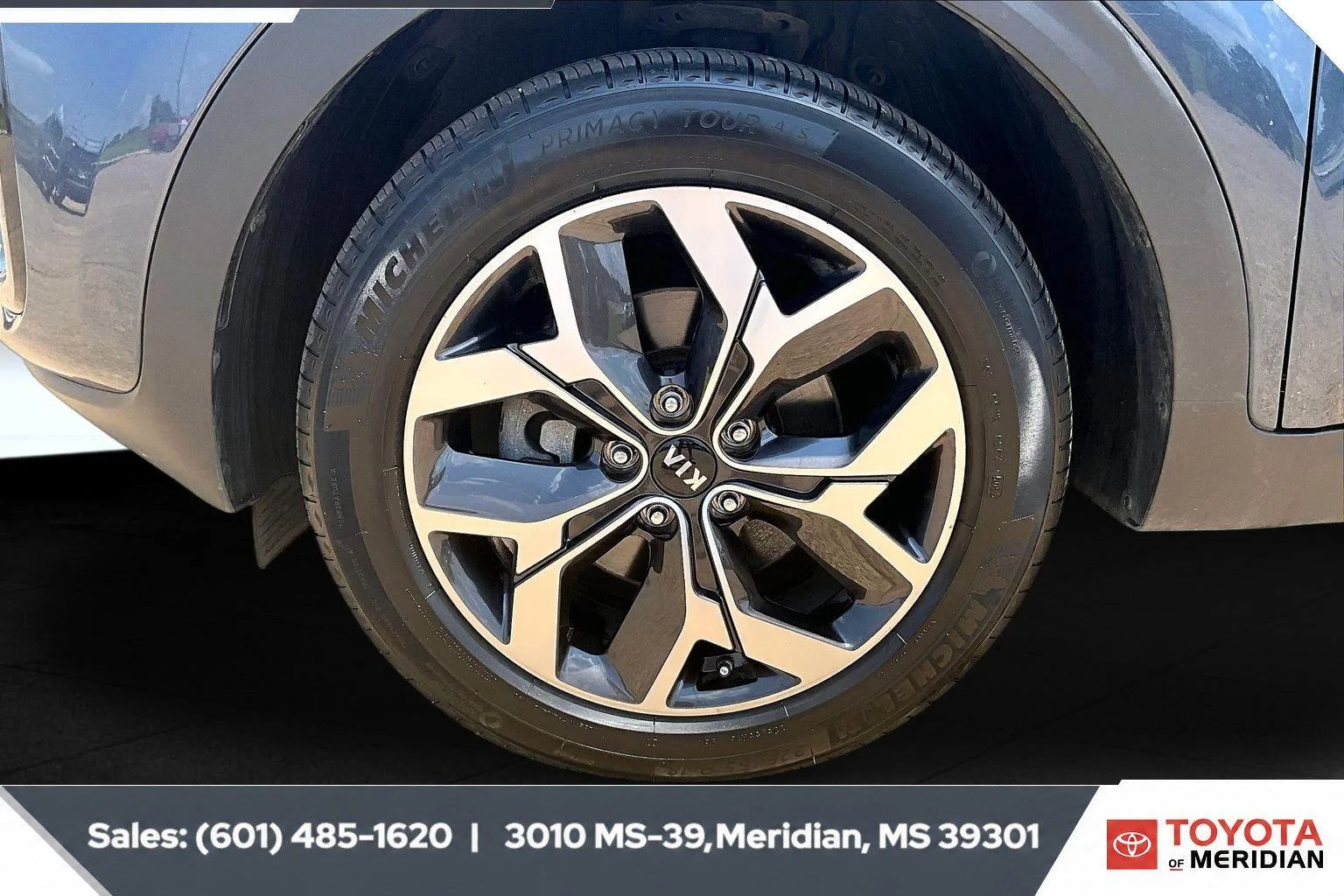Used 2021 Pacific Blue Kia EX image 7