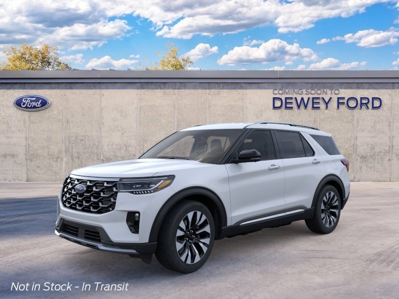New 2026 Space White Metallic Ford Platinum image 1
