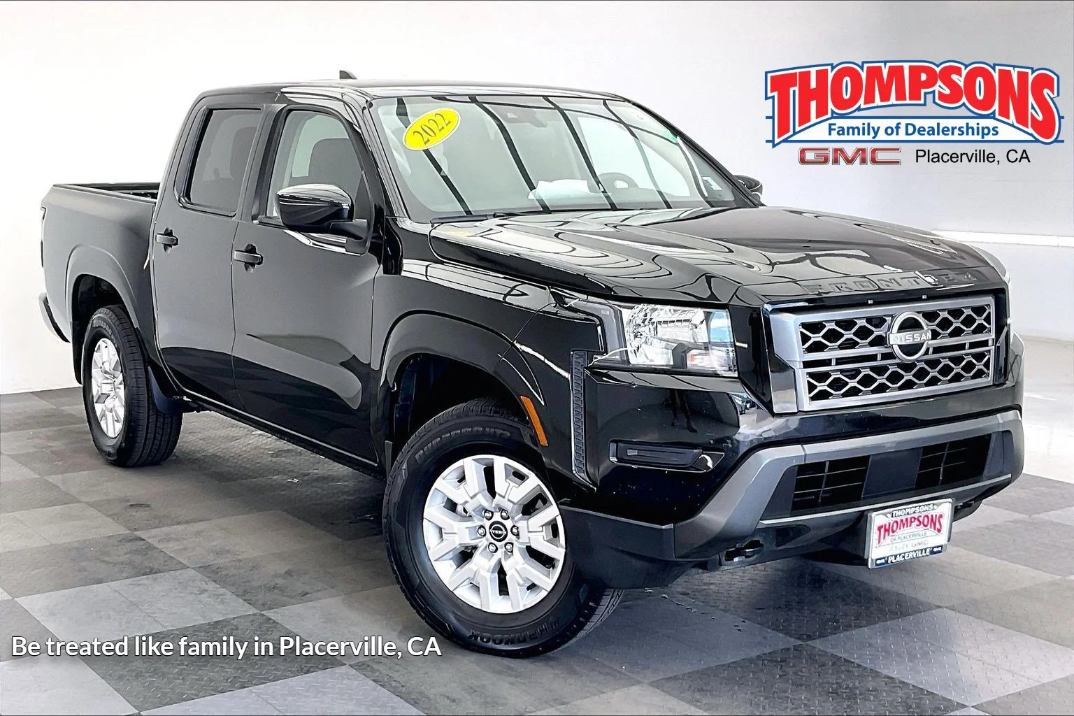 Used 2022 Super Black Nissan SV image 1