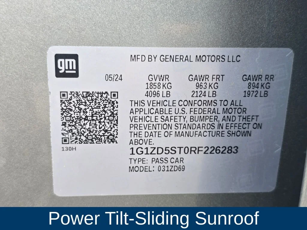 Used 2024 Gray Chevrolet LT image 11