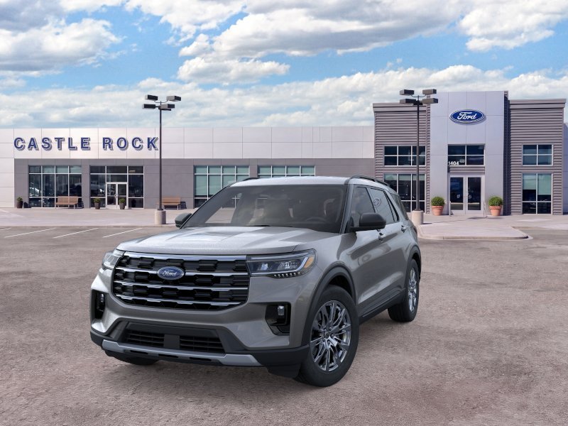 New 2026 Carbonized Gray Metallic Ford Active image 2