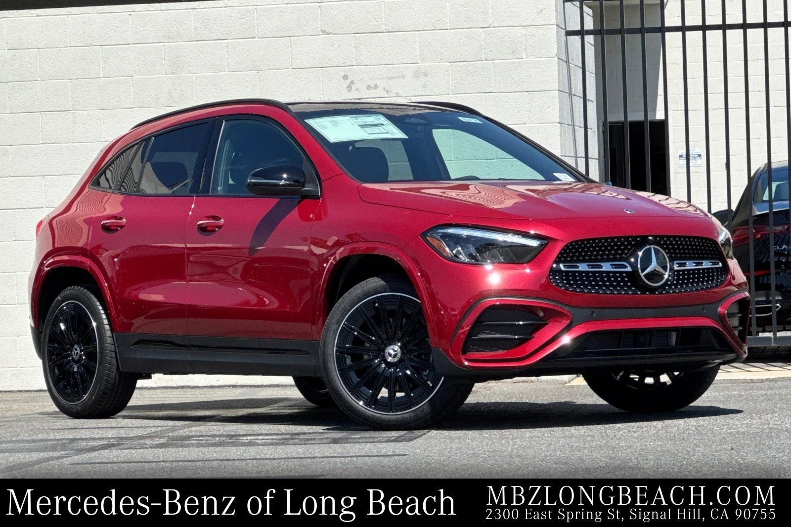 New 2026 MANUFAKTUR Patagonia Red Metallic Mercedes-Benz GLA 250 image 1