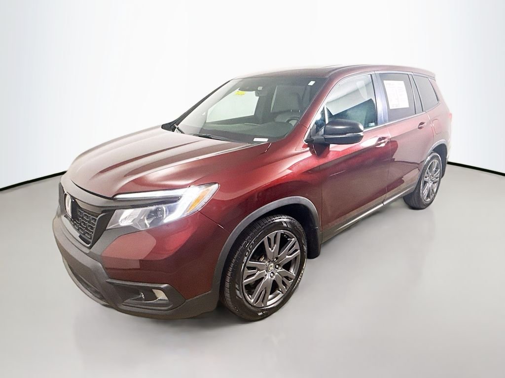 Used 2021 Deep Scarlet Pearl Honda EX-L image 3