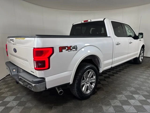 Used 2018 White Ford Lariat image 3