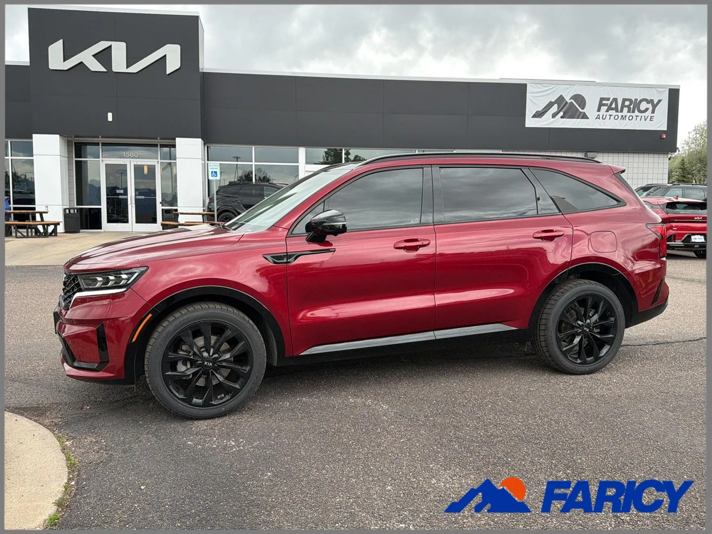 Used 2021 Passion Red Tintcoat Kia SX Prestige image 1