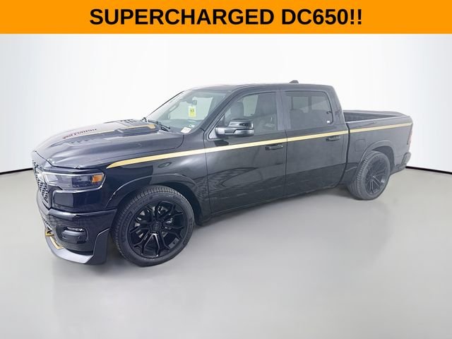 New 2026 Diamond Black Crystal Pearl-Coat Exterior Paint RAM Supercharged DC650 image 3