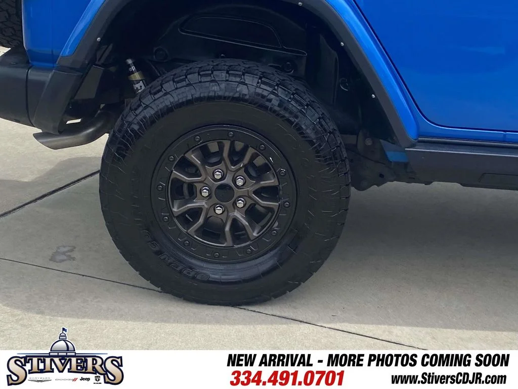 Used 2022 Blue Jeep Unlimited Rubicon 392 image 11