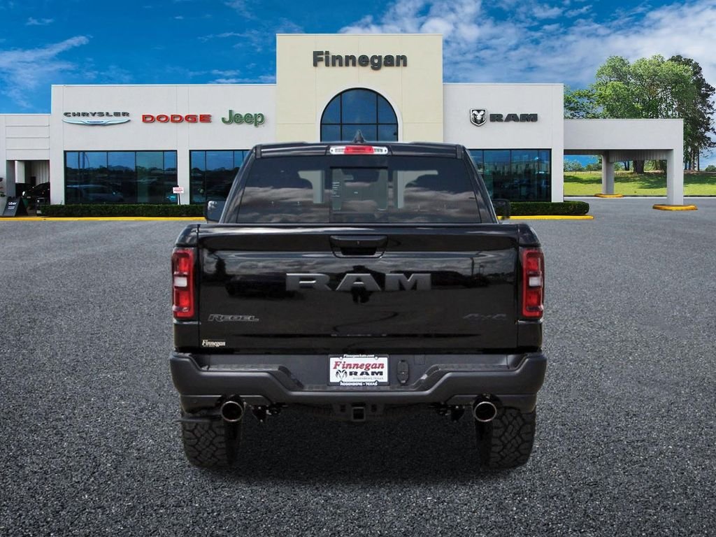 New 2026 Diamond Black Crystal Pearl-Coat Exterior Paint RAM Rebel image 5