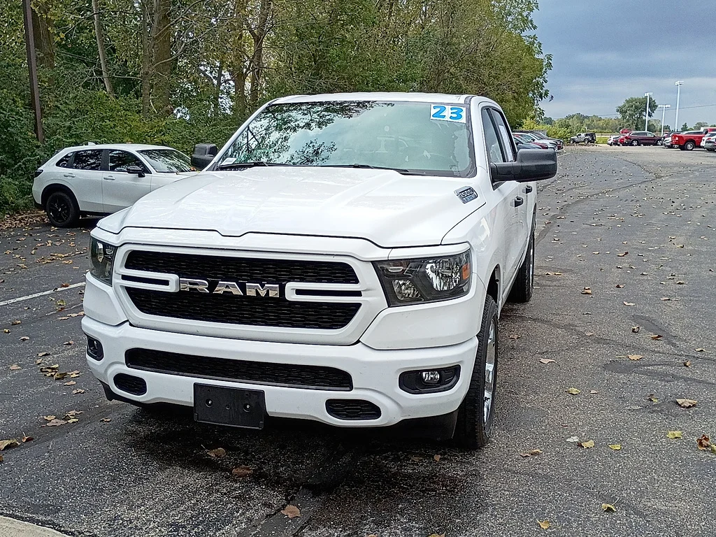 Used 2023 Bright White Clear Coat Ram Tradesman image 7