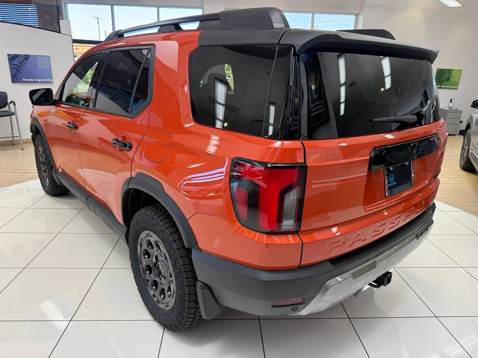 Used 2026 Orange Honda TrailSport Elite Blackout image 6