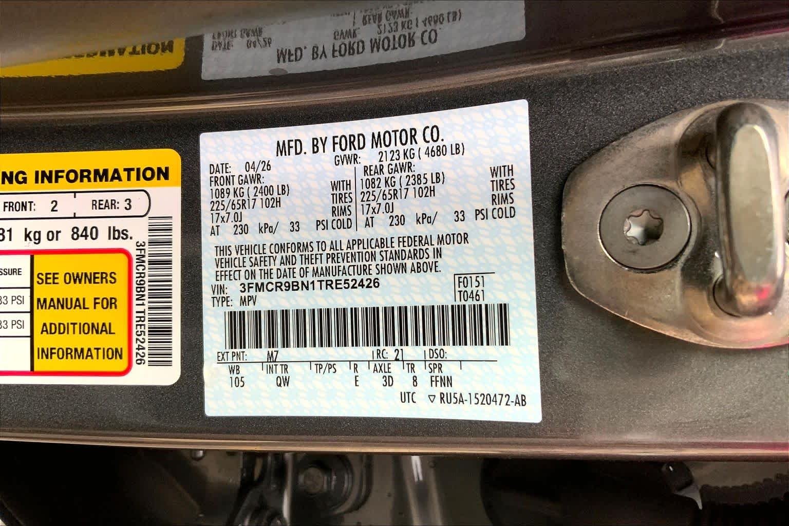 New 2026 Carbonized Gray Metallic Ford Big Bend® image 16