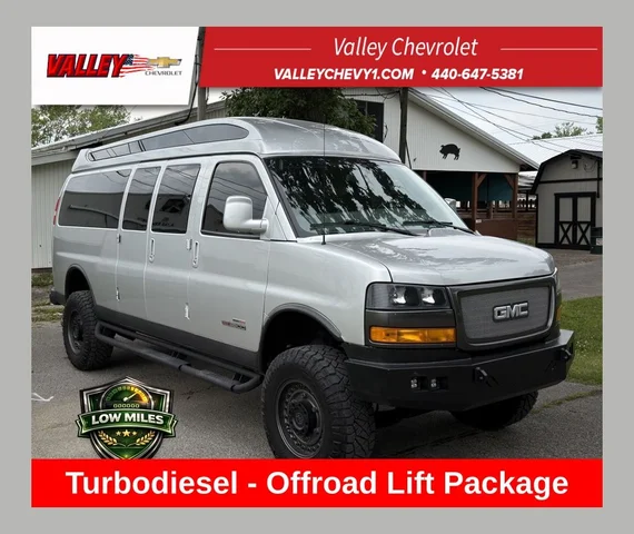 2018 GMC Savana 3500 Conversion