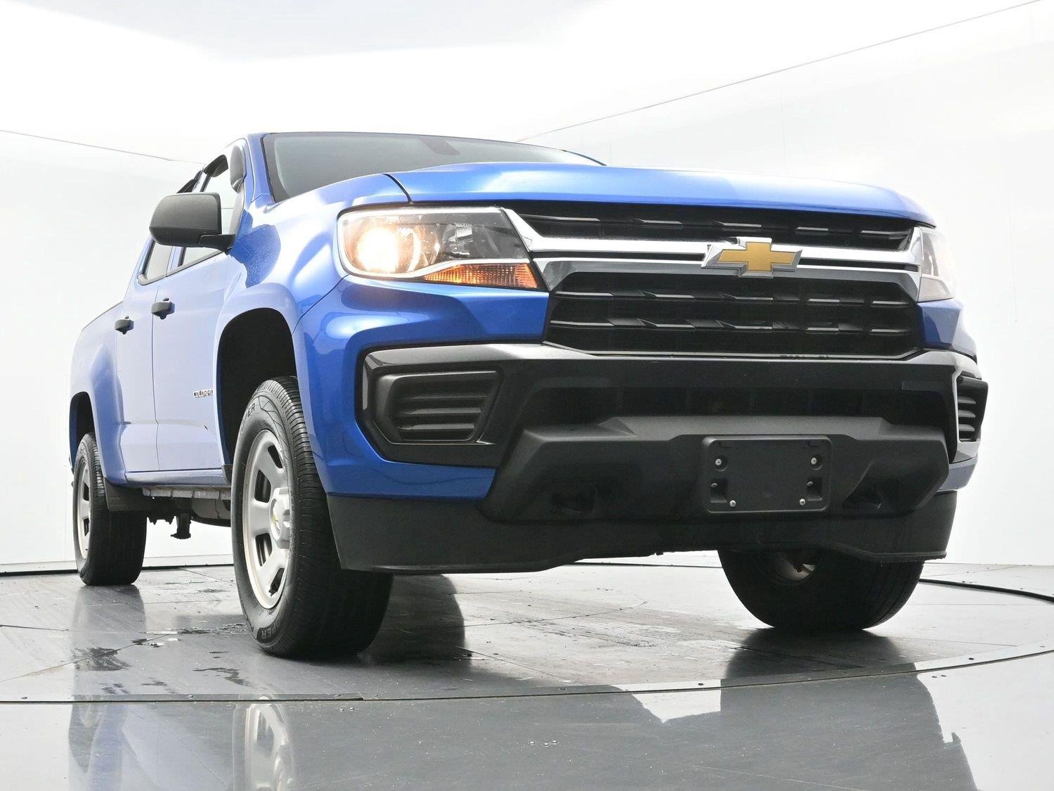 Used 2022 BRIGHT BLUE METALLIC Chevrolet 4WD Work Truck image 39