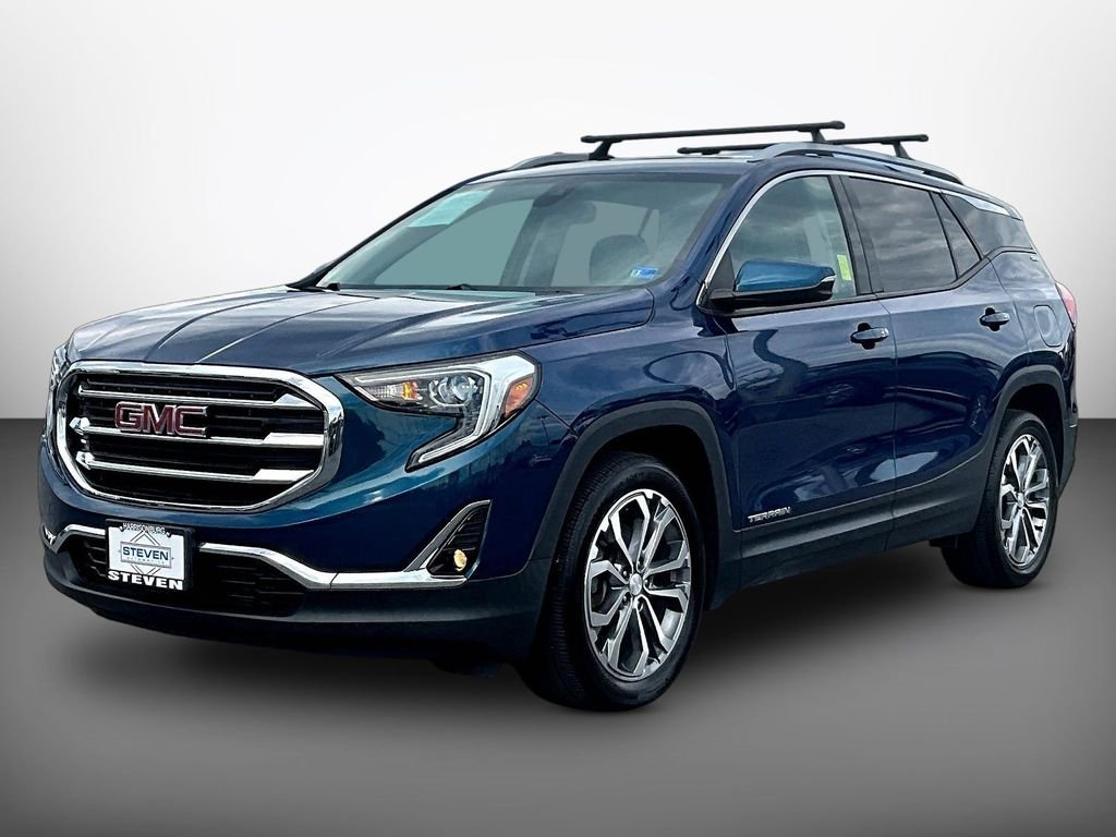 Used 2020 Blue GMC SLT image 3
