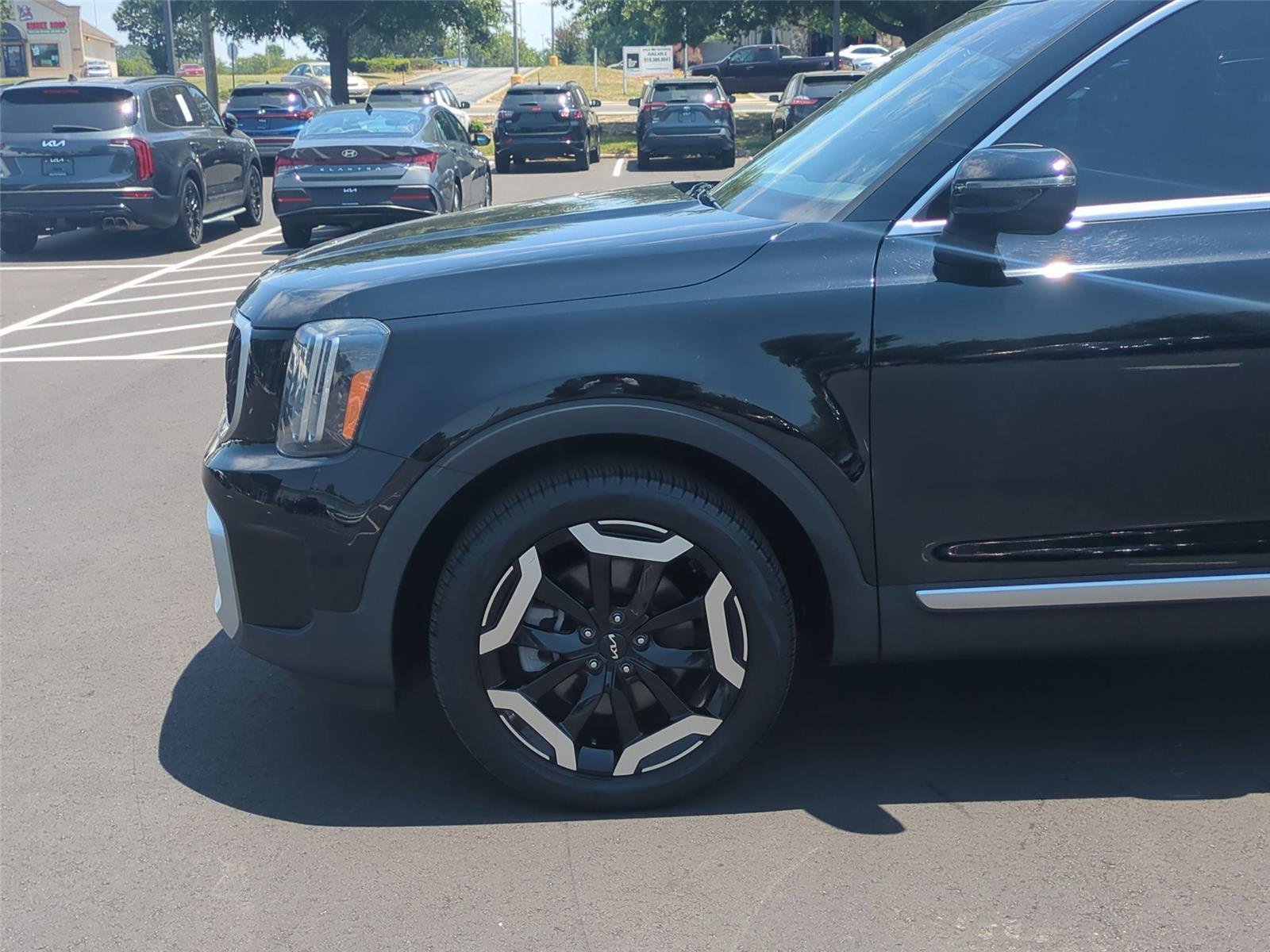 Used 2024 Ebony Black Kia EX image 25