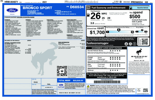 Used 2023 Blue Ford Big Bend image 9