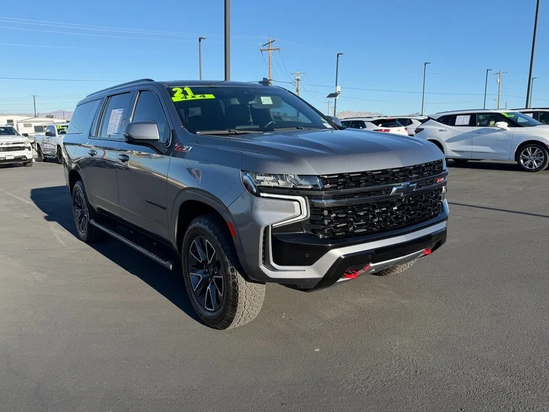 Used 2021 SATIN STEEL METALLIC Chevrolet Z71 image 1