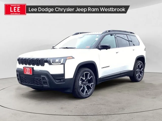 New 2026 Bright White Clearcoat Jeep OVERLAND 4X4 image 1