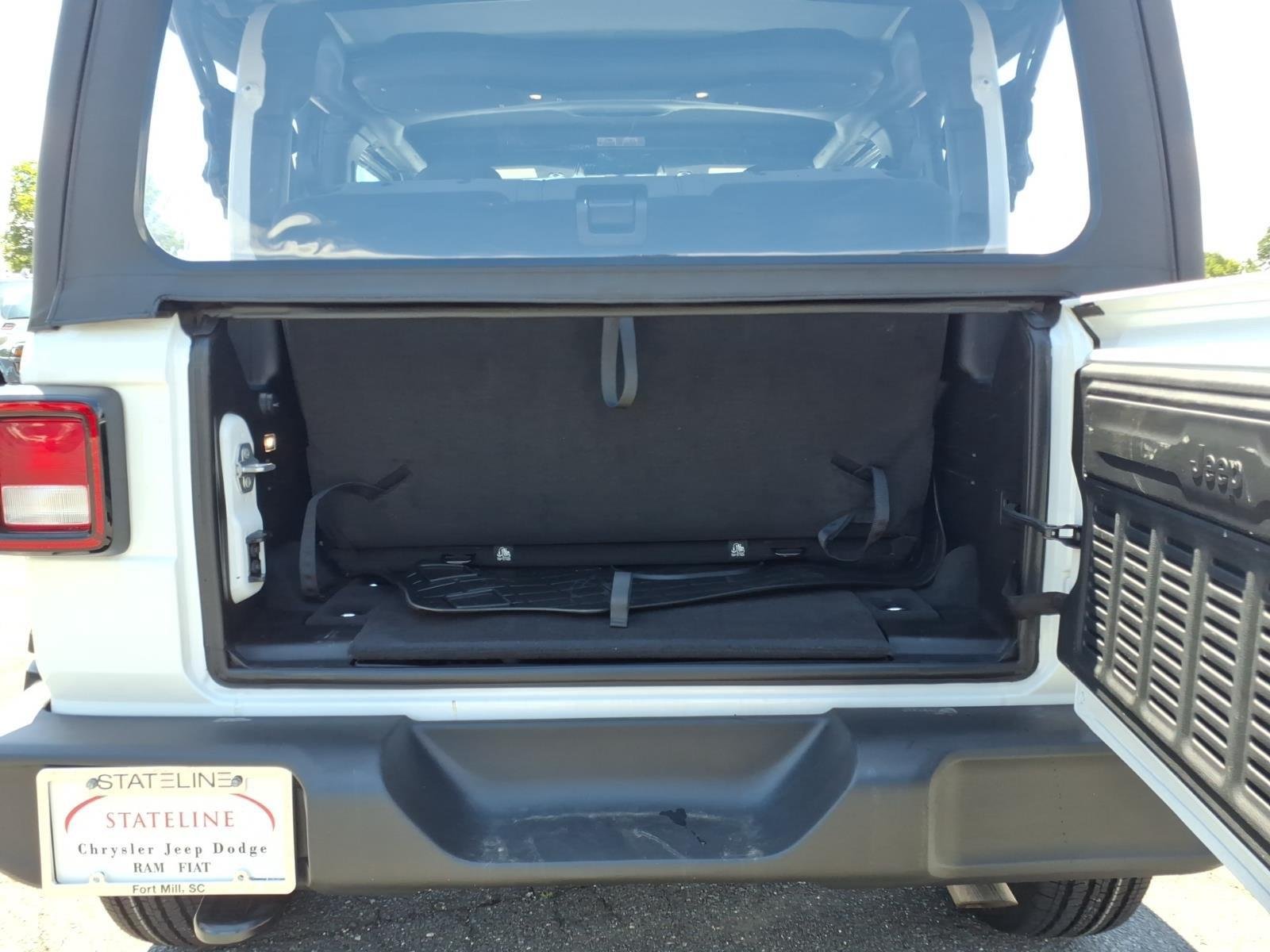 Used 2025 Bright White Clearcoat Jeep Sport image 30