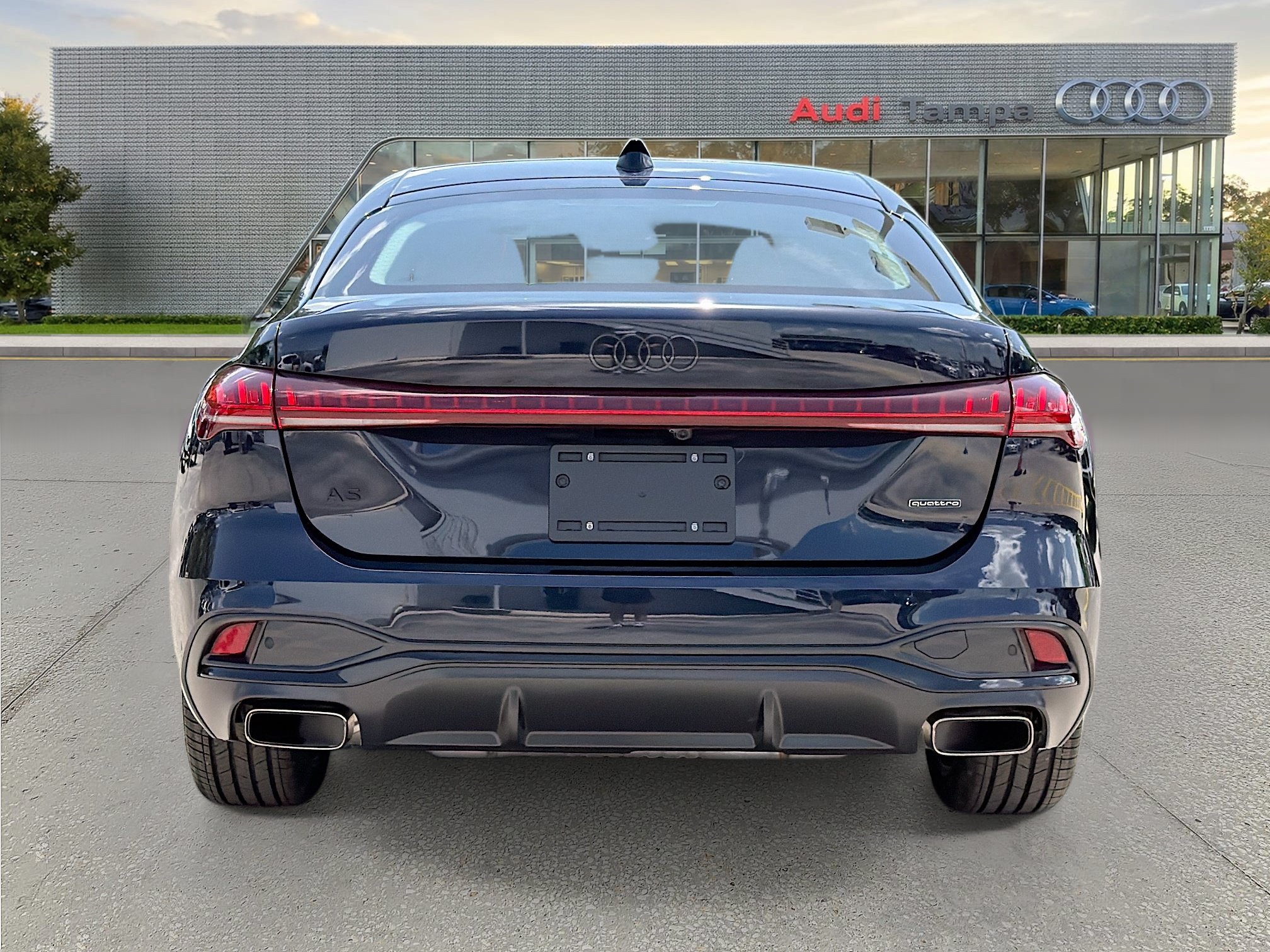 New 2026 Firmament Blue Metallic Audi Premium Plus image 4