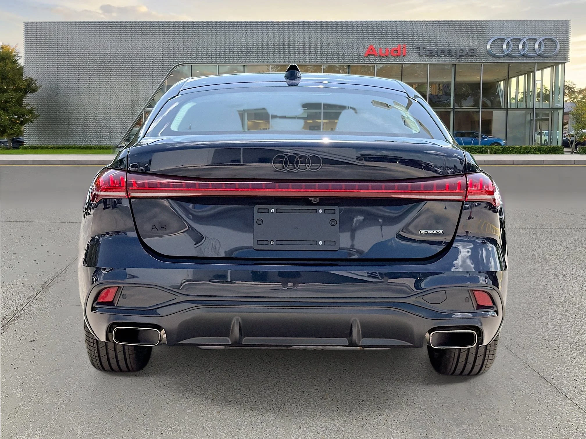 New 2026 Firmament Blue Metallic Audi Premium Plus image 4
