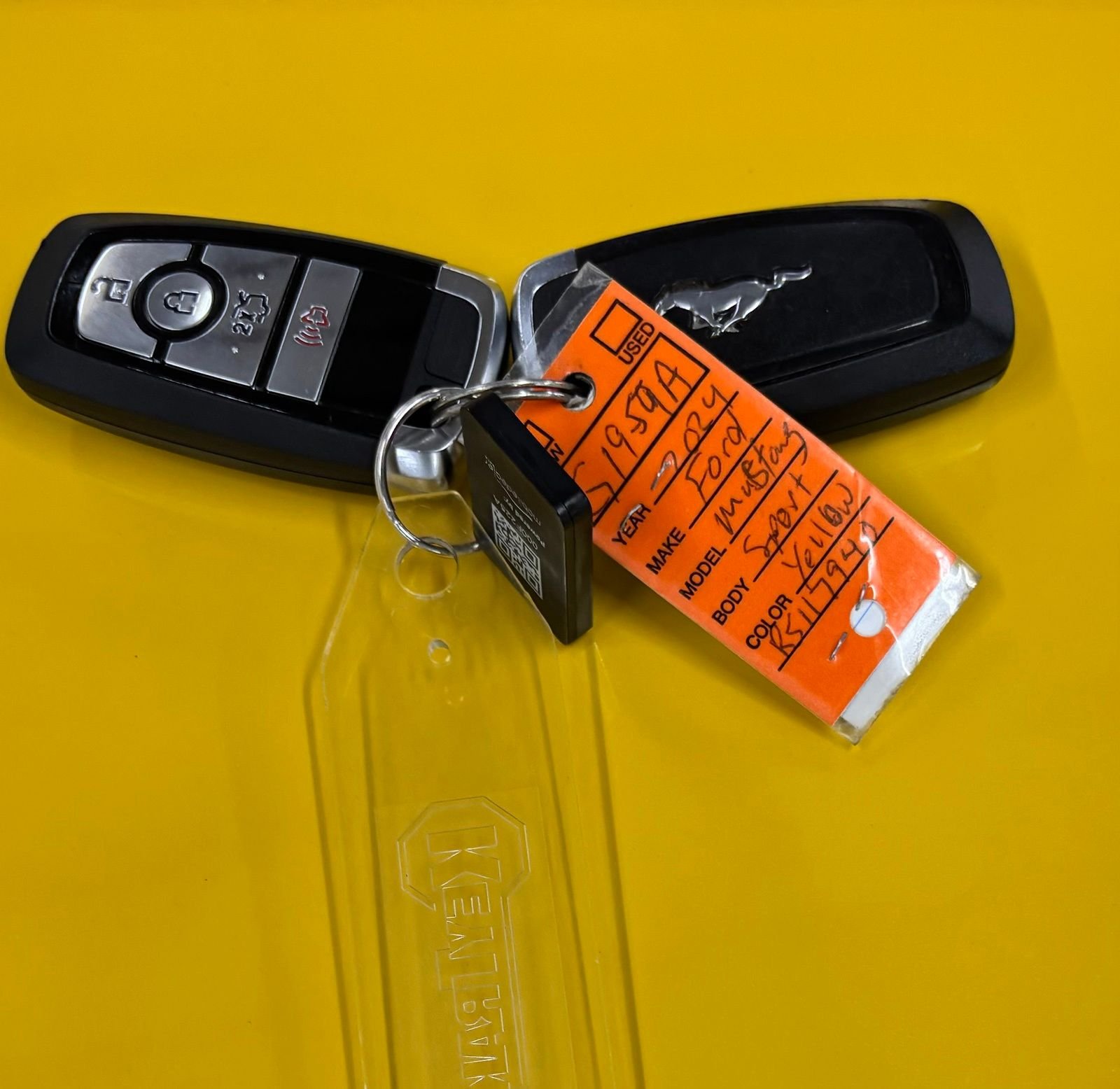 Used 2024 Yellow Ford EcoBoost image 25