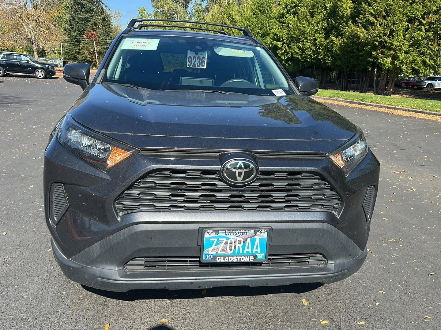 Used 2021 Magnetic Gray Metallic Toyota LE image 7