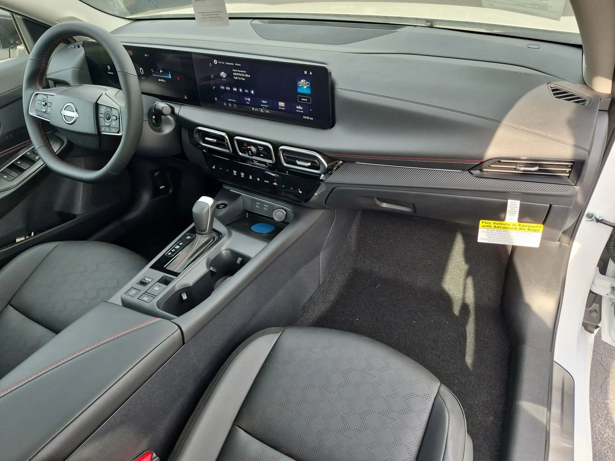 New 2027 Aspen White TriCoat / Super Black Two-tone Nissan SR image 30