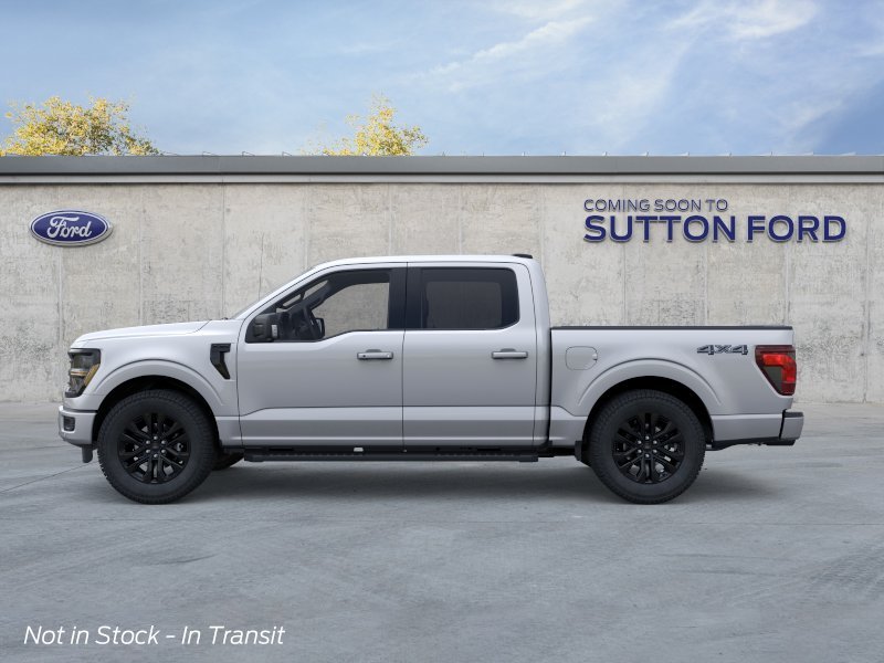 New 2026 Iconic Silver Metallic Ford XLT image 3