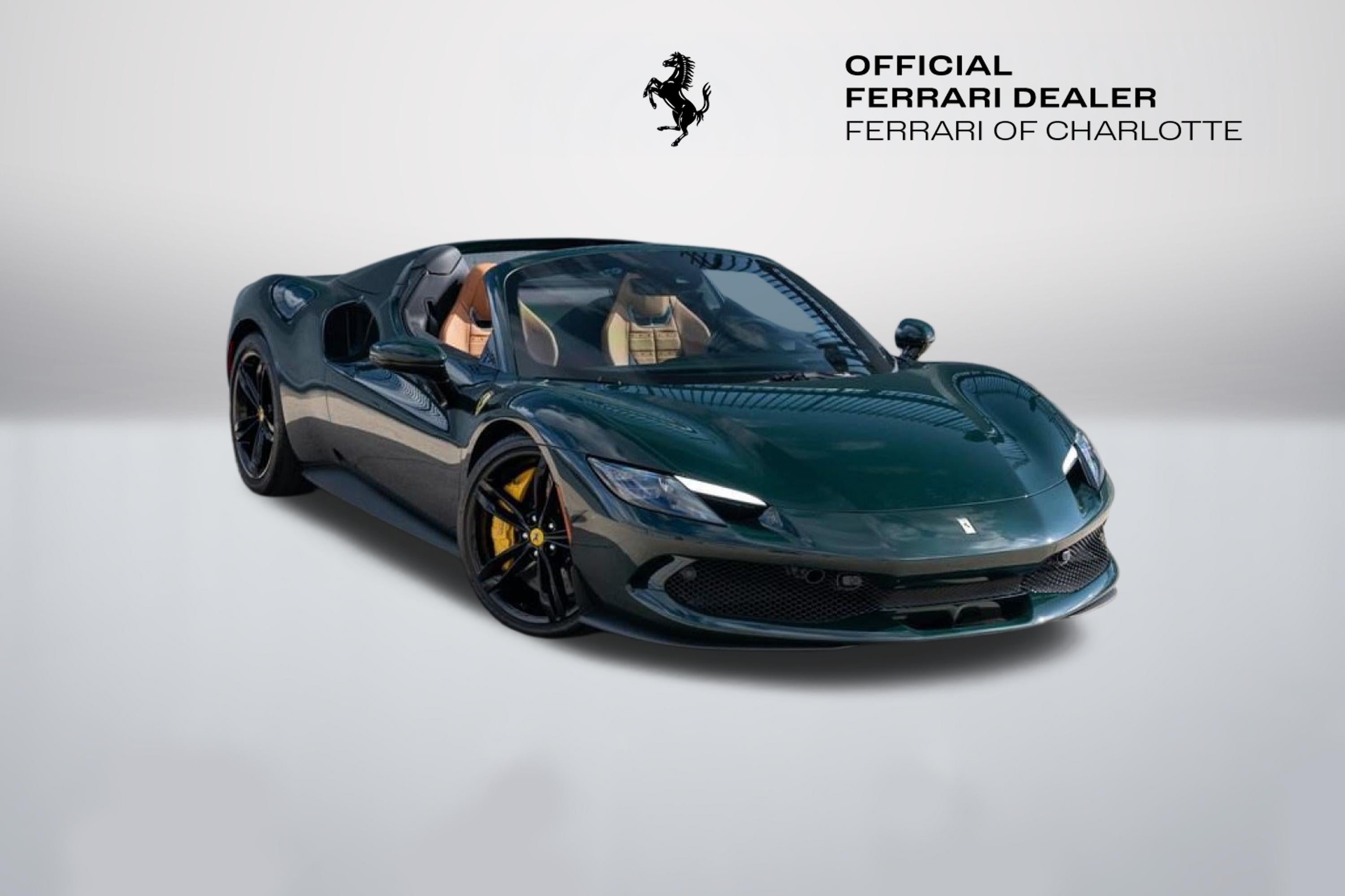 Certified Used 2025 Verde British Racing Green Ferrari  image 2
