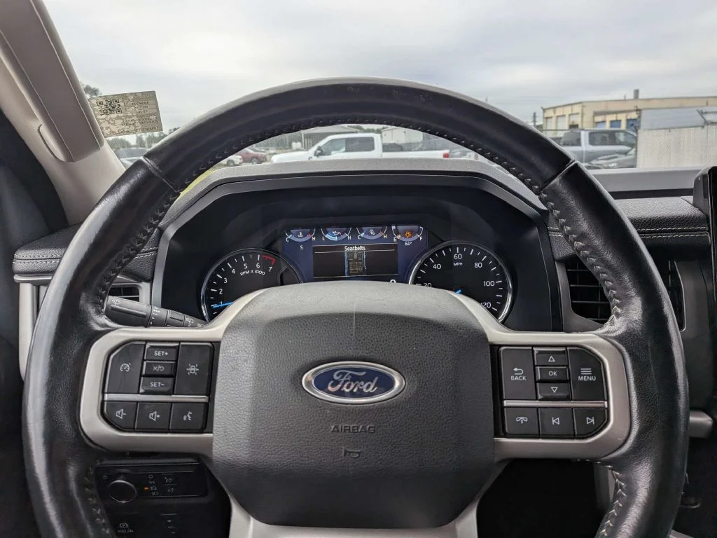 Certified Used 2022 Dark Matter Metallic Ford XLT image 23