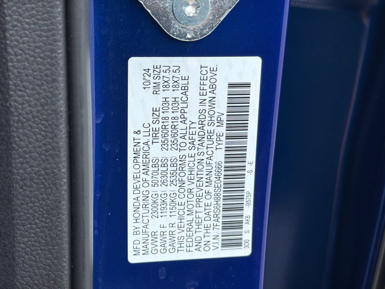 Used 2025 Canyon River Blue Metallic Honda Sport-L image 35