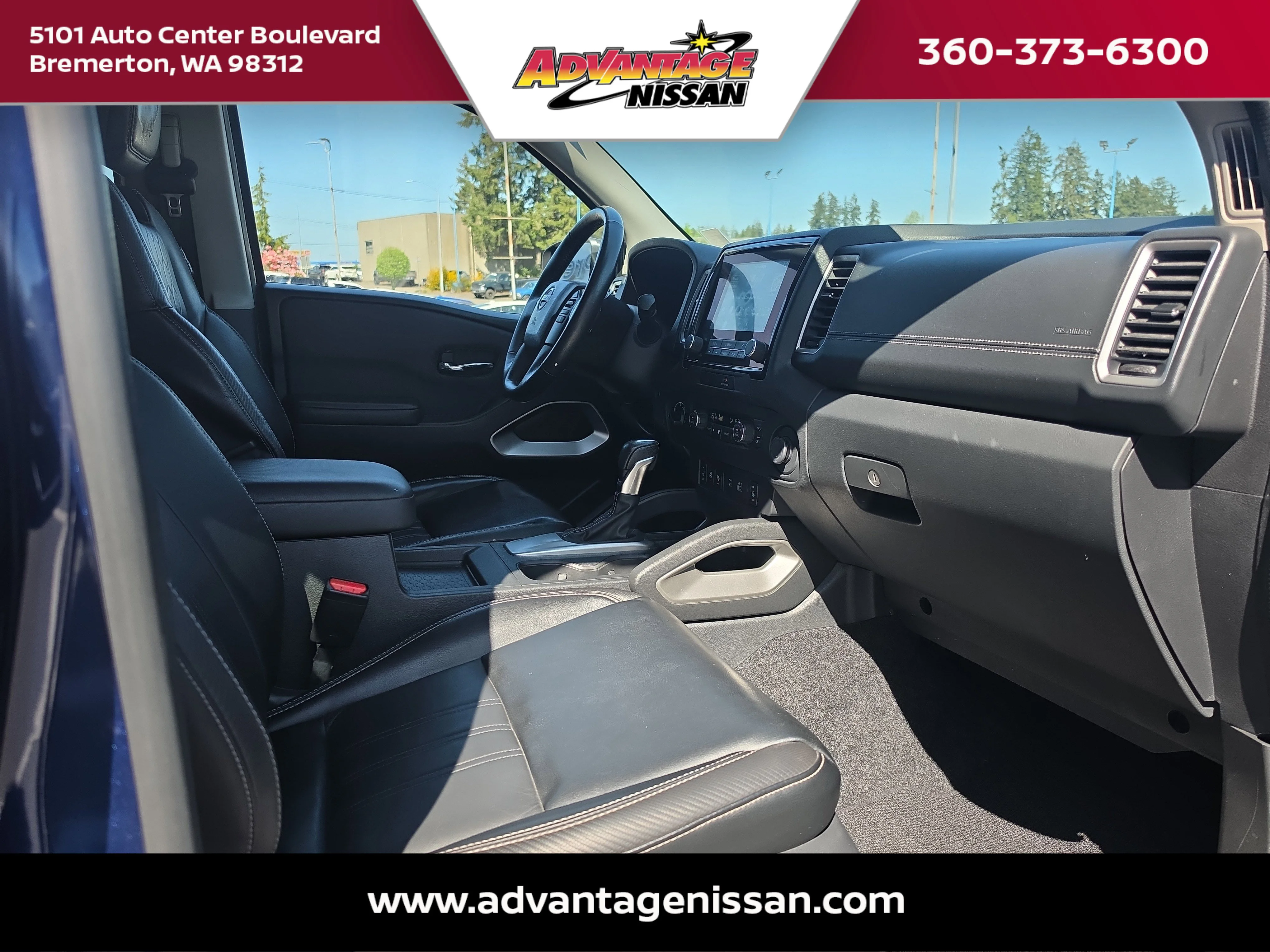 Used 2023 Deep Blue Pearl Nissan SV image 29