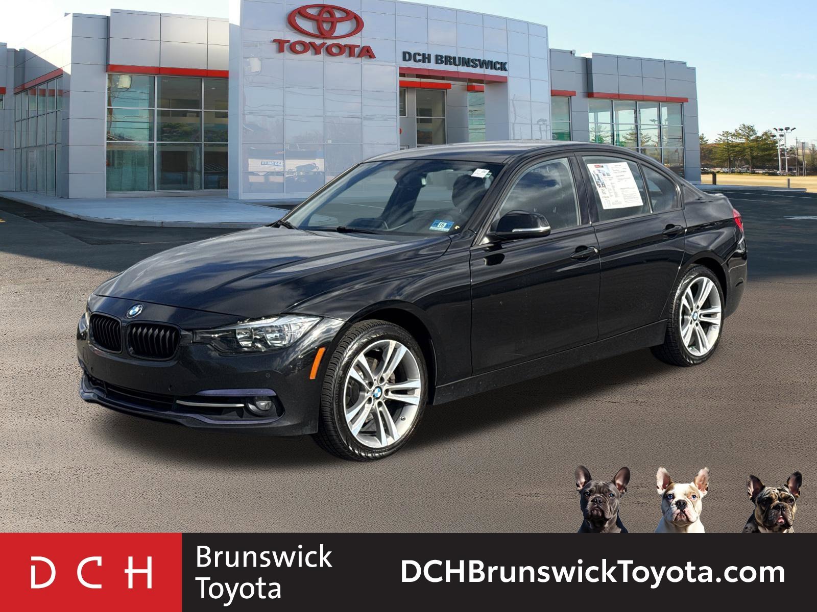 Used 2016 Black BMW 328i xDrive image 1