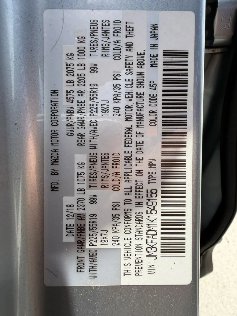 Used 2019 Silver Mazda Grand Touring image 31