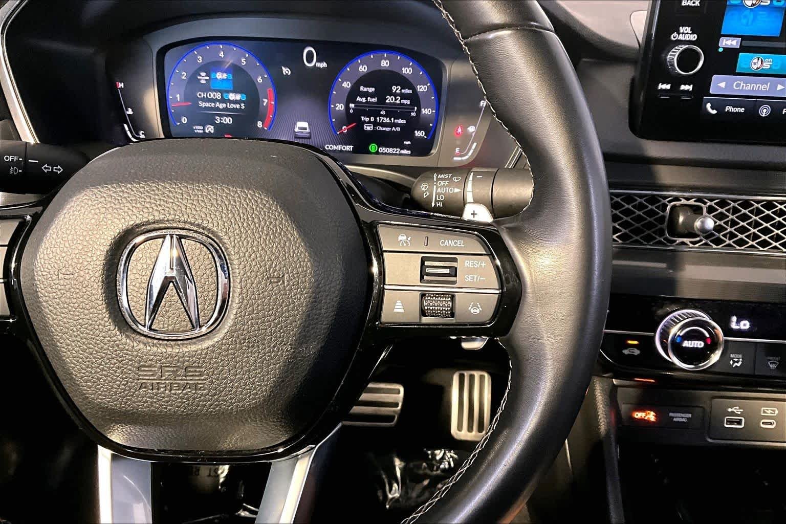 Certified Used 2024 Liquid Carbon Metallic Acura With A-Spec Technology Package image 25