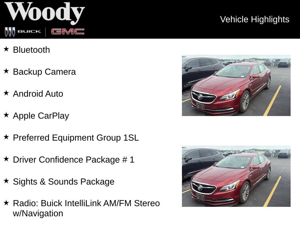 Certified Used 2017 CRIMSON RED TINTCOAT Buick Essence image 3