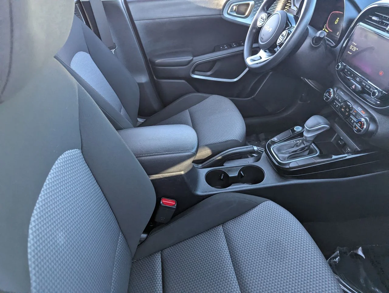 Used 2023 Surf Blue w Black Roof Kia S image 10