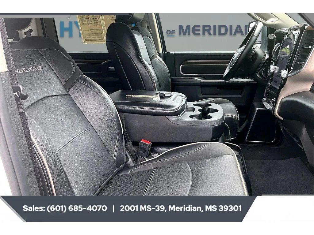 Used 2024 Bright White Clearcoat Ram Laramie image 6