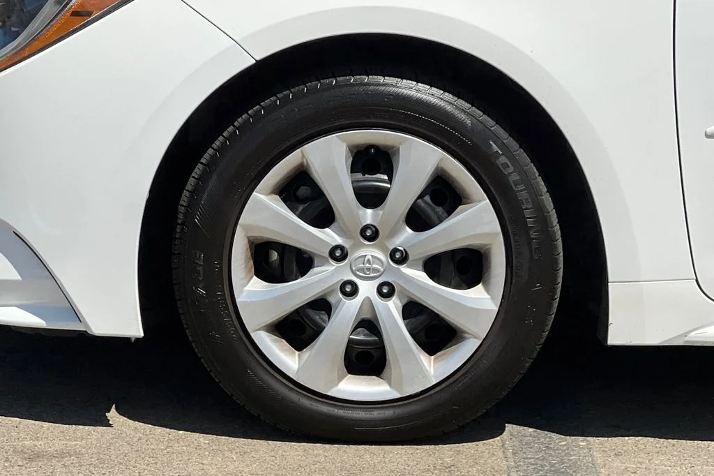 Certified Used 2021 White Toyota LE image 26