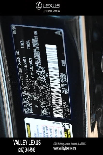 Certified Used 2026 Black Lexus 350 F SPORT Design image 14
