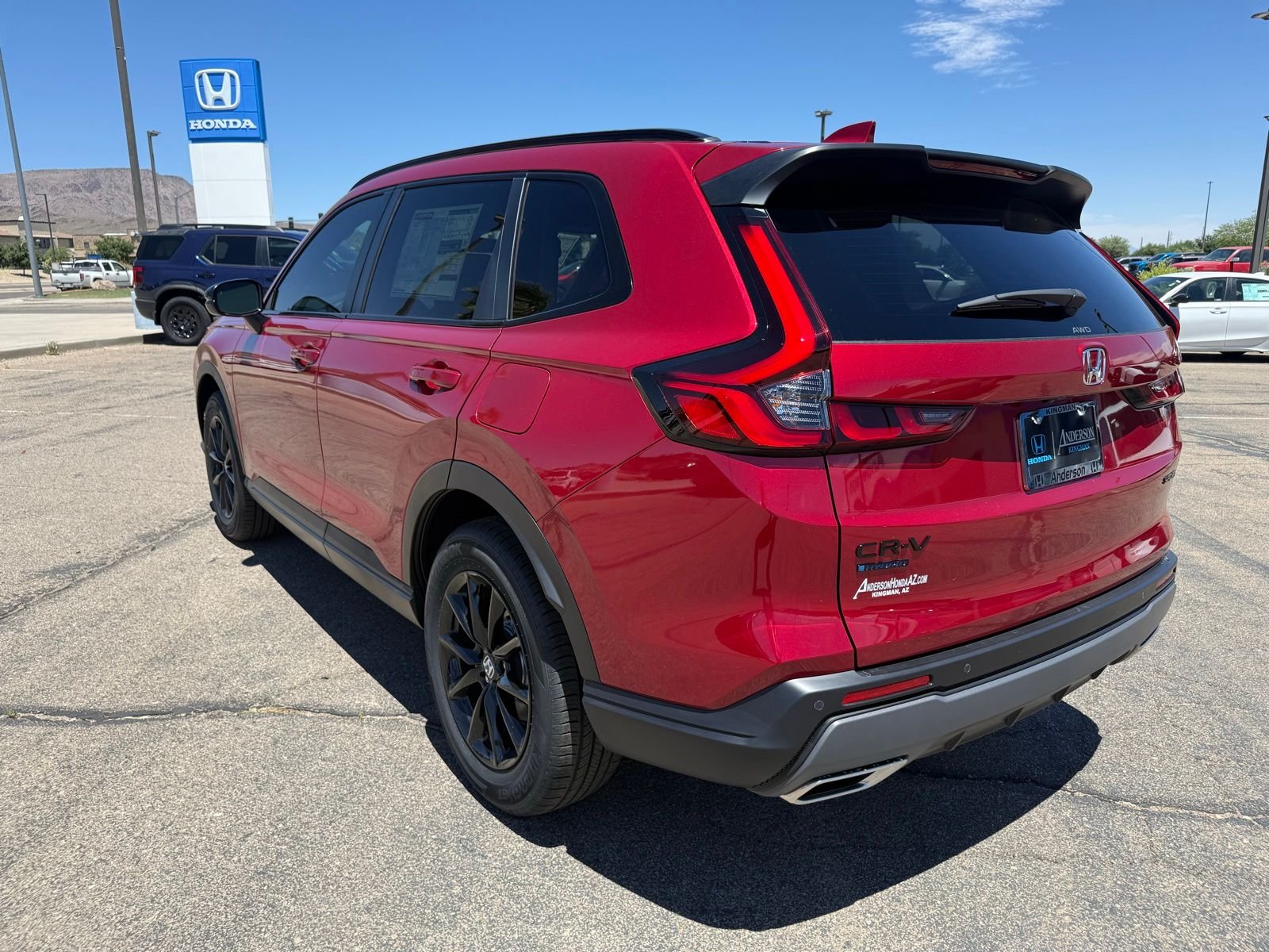 New 2026 Radiant Red Metallic Honda Sport-L image 9
