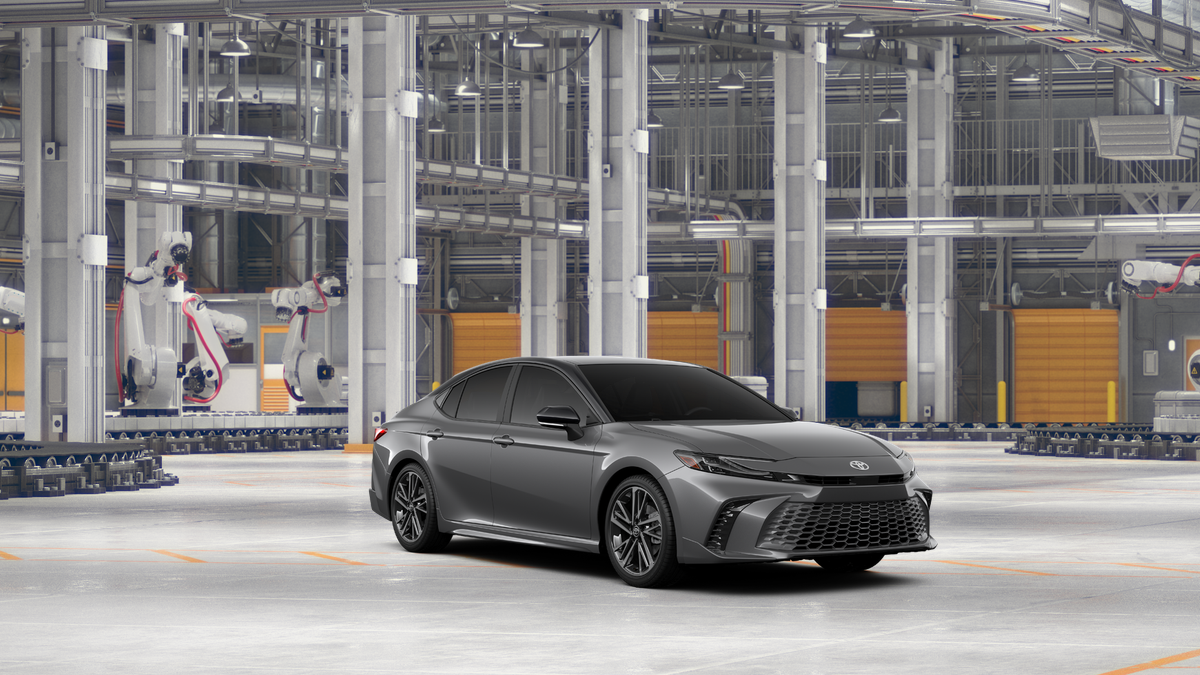 New 2027 Heavy Metal with Midnight Black Metallic roof Toyota XSE image 15